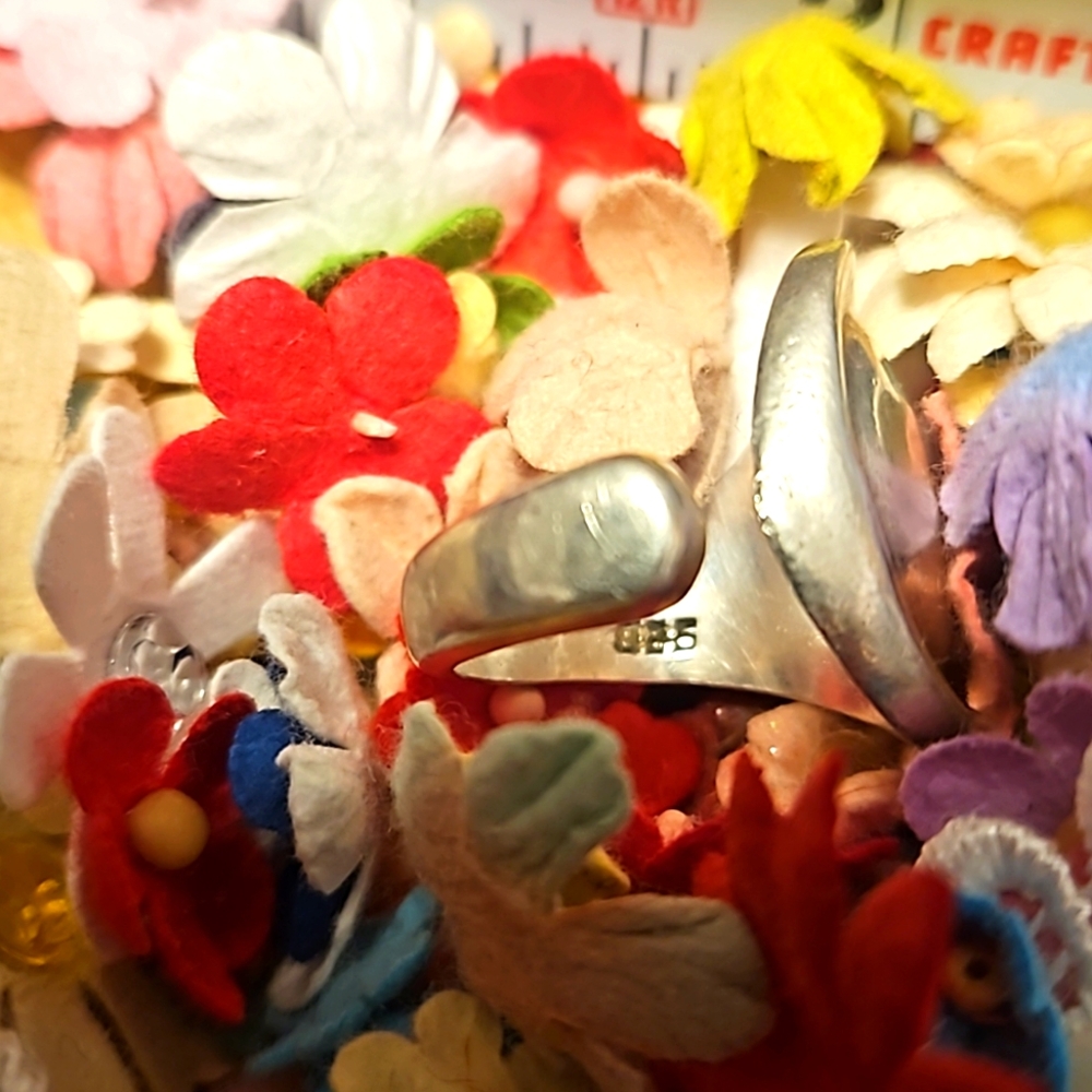 925 Sterling Silver Wrap Around Ring - image 5